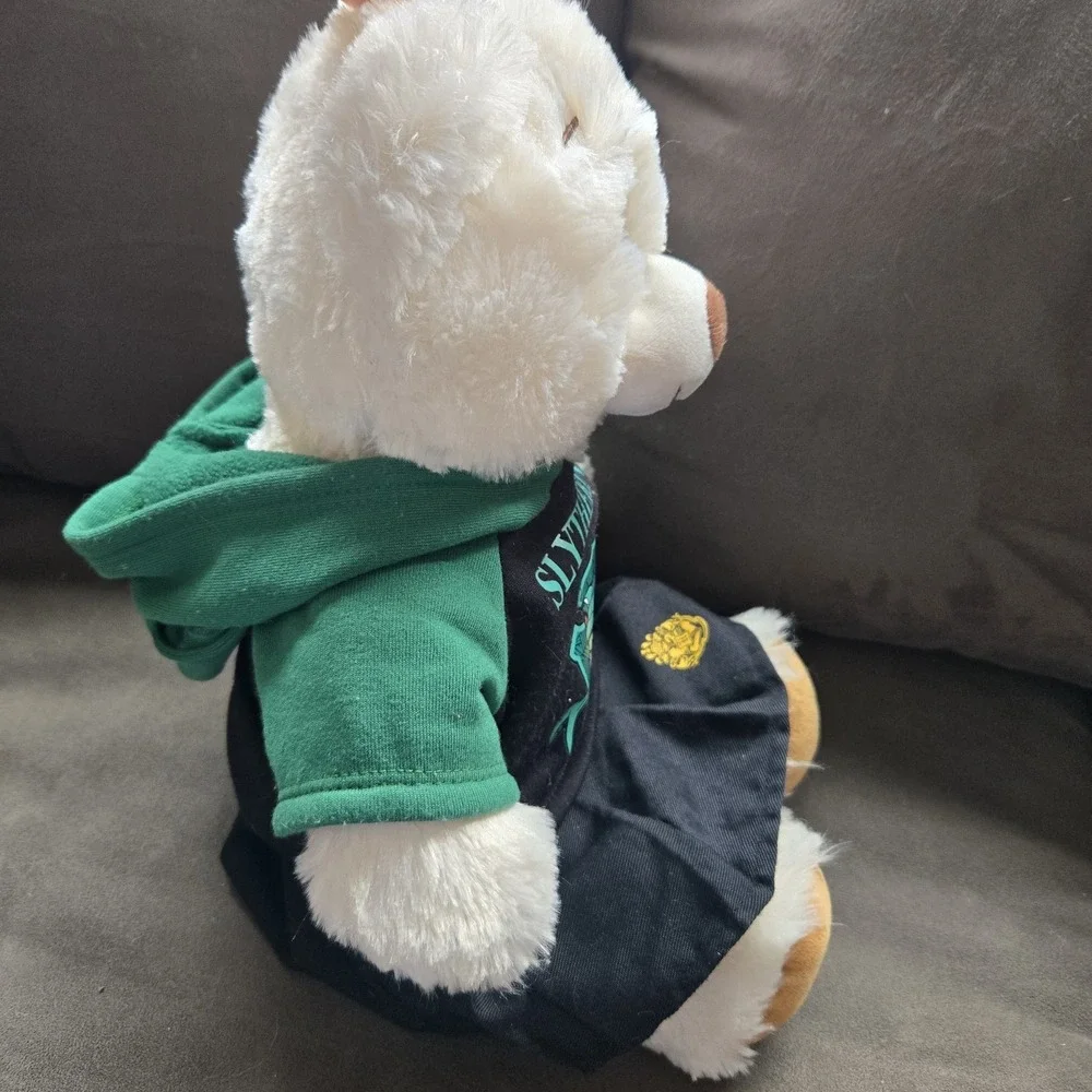 Build A Bear White‎ Plush Harry Potter Slytherin Outfit Hoodie Shirt Skirt BABW